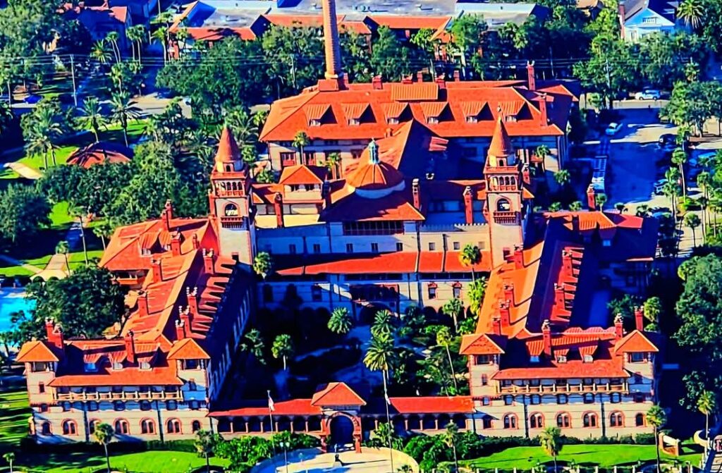 Flagler College Ariel View